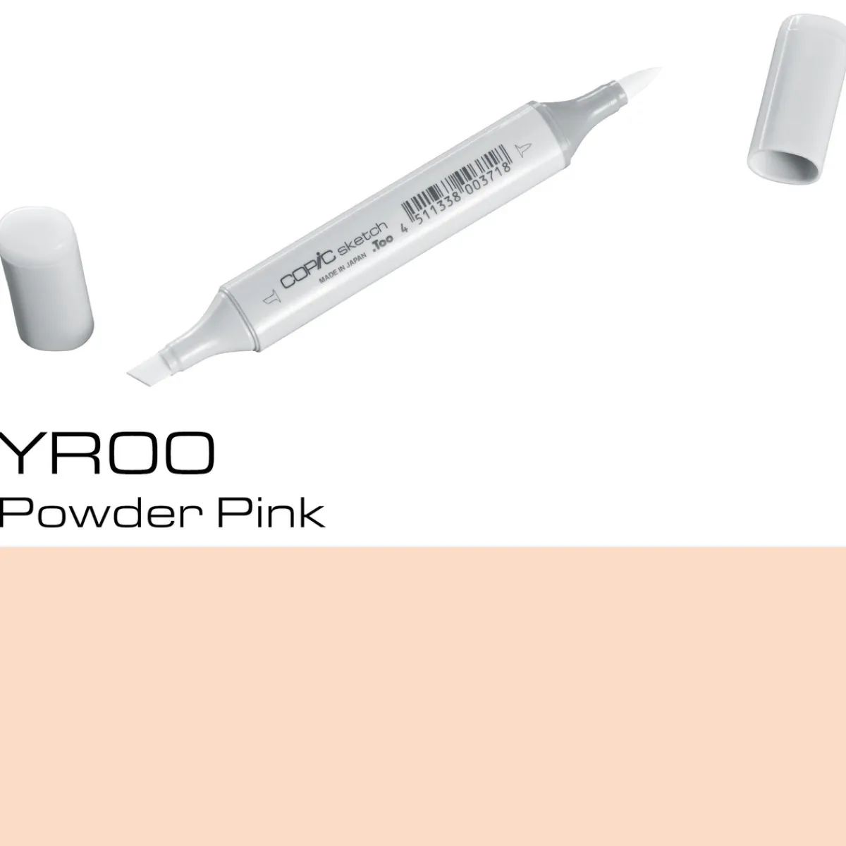 Copic Sketch YR00 Powder Pink | Tuschpennor & Markers