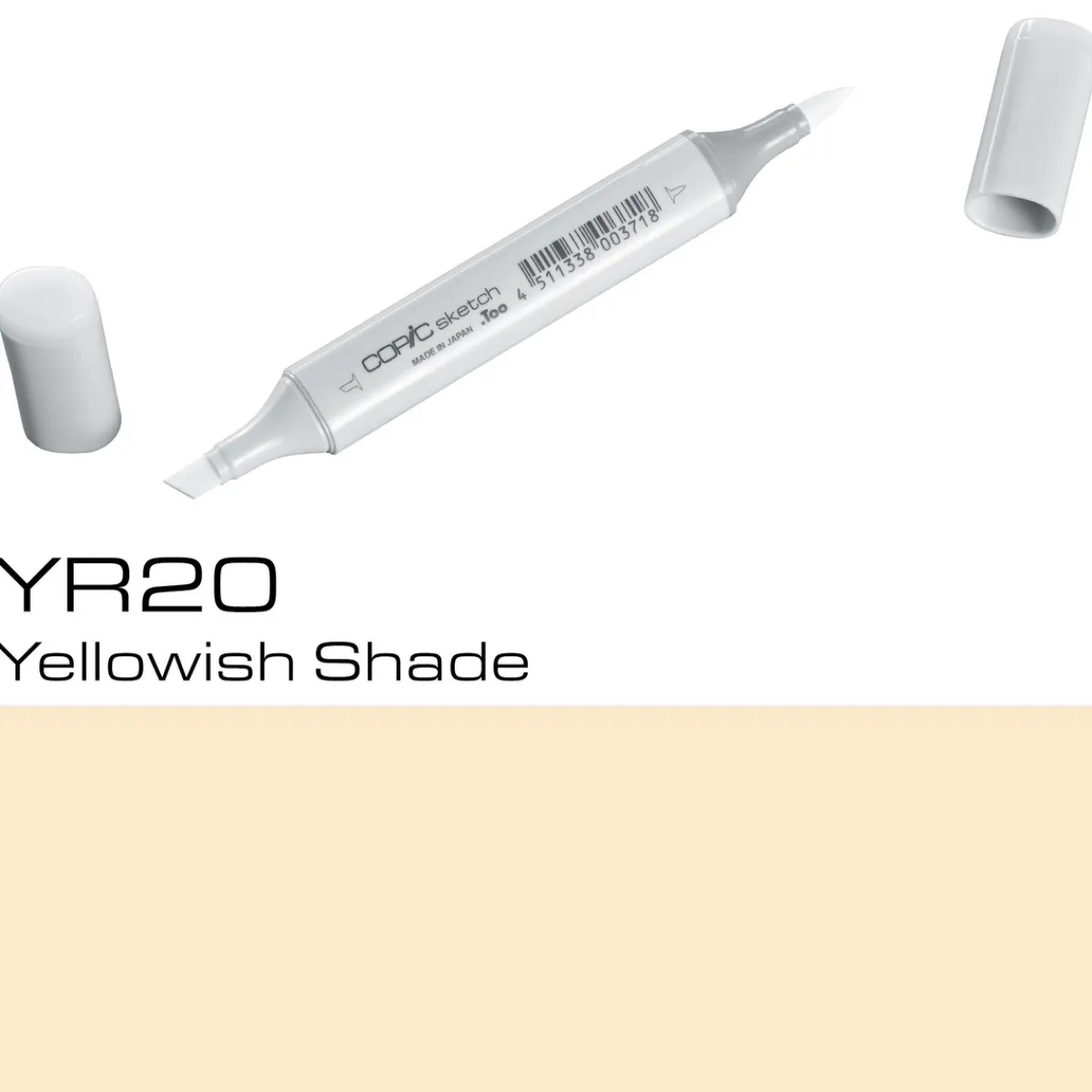 Copic Sketch YR20 Yell. Shade | Tuschpennor & Markers