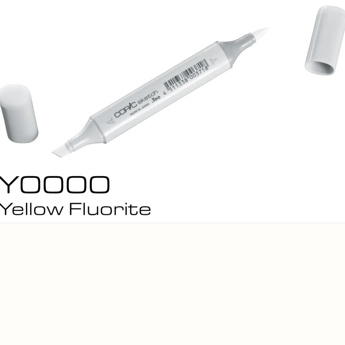 Copic Sketch Y0000 Yellow Fluo | Tuschpennor & Markers