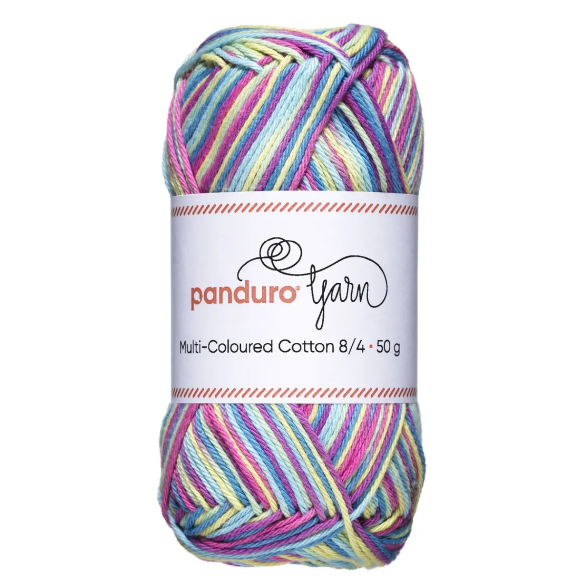 Panduro Yarn Cotton 8/4 50g Djärv pastell