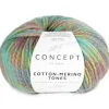 Katia Cotton Merino Tones 50g pastellfärger 304