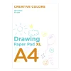 Creative Colors ritblock för barn A4 (210×297 mm) med 150 ark, 80 g/m² | Barn Ritblock