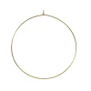 Panduro Jewellery Creolringar Ø40 mm 5 par guldfärgade