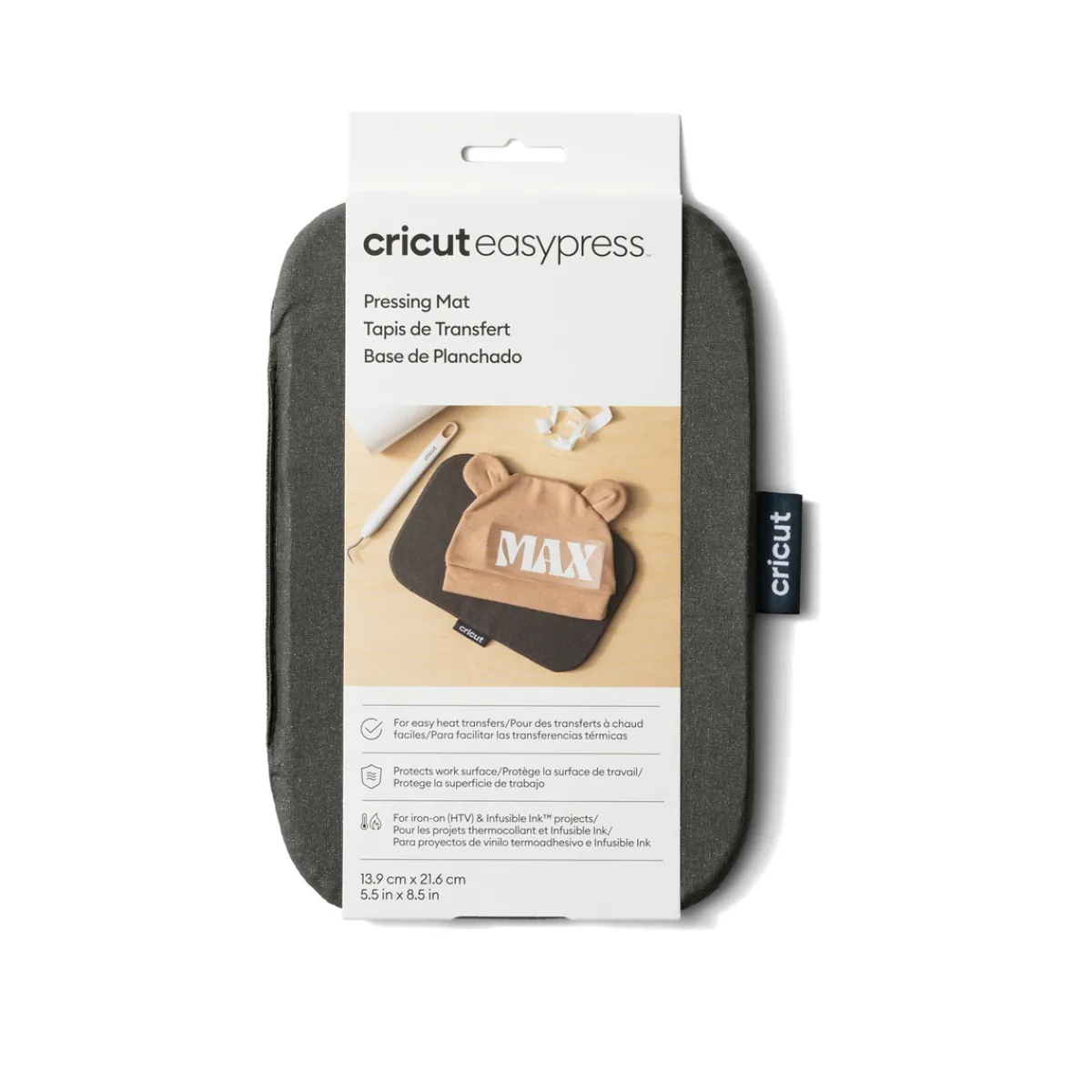 Cricut EasyPress Mat, pressmatta för Easypress värmepress. Storlek 13,9×21,6 cm