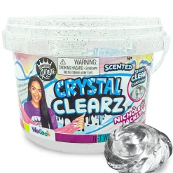 Compound Kings Crystal Clearz Slime 1,2 kilo doftande & genomskinligt slajm i en spann! | Barn Slime