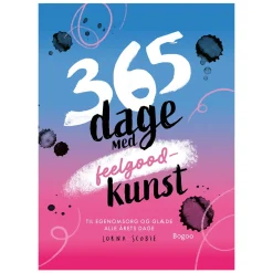 Oklassificerat 365 dage med feelgood-kunst, Lorna Scobie, 352 sidor. Dansk text | Målarböcker För Vuxna
