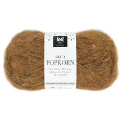 House of Yarn Dale Multi Popkorn från , 50 g lejongul – mångsidigt effektgarn | Blandgarner