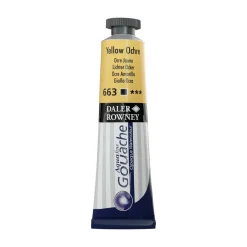 Daler-Rowney Aquafine Gouache 15 ml Yellow Ochre 663 | Gouachefärger