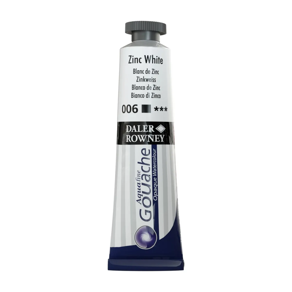 Daler-Rowney Aquafine Gouache 15 ml Zinc White 006 | Gouachefärger