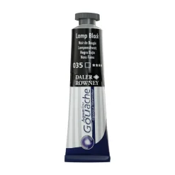 Daler-Rowney Aquafine Gouache 15 ml Lamp Black 035 | Gouachefärger