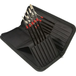 Georgian Daler-Rowney Oil Zip Case – ett snyggt penselfodral med 10 st oljepenslar | Konstnärspenslar Olja