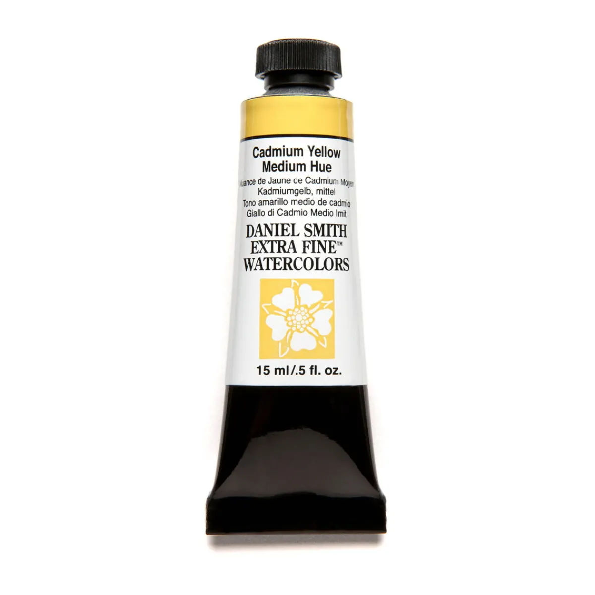 Daniel Smith akvarellfärg 15 ml Cadmium Yellow Medium Hue | Akvarell- & Vattenfärger