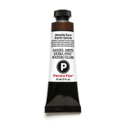 Daniel Smith akvarellfärg 15 ml Hematite Burnt Scarlet Genuine | Akvarell- & Vattenfärger