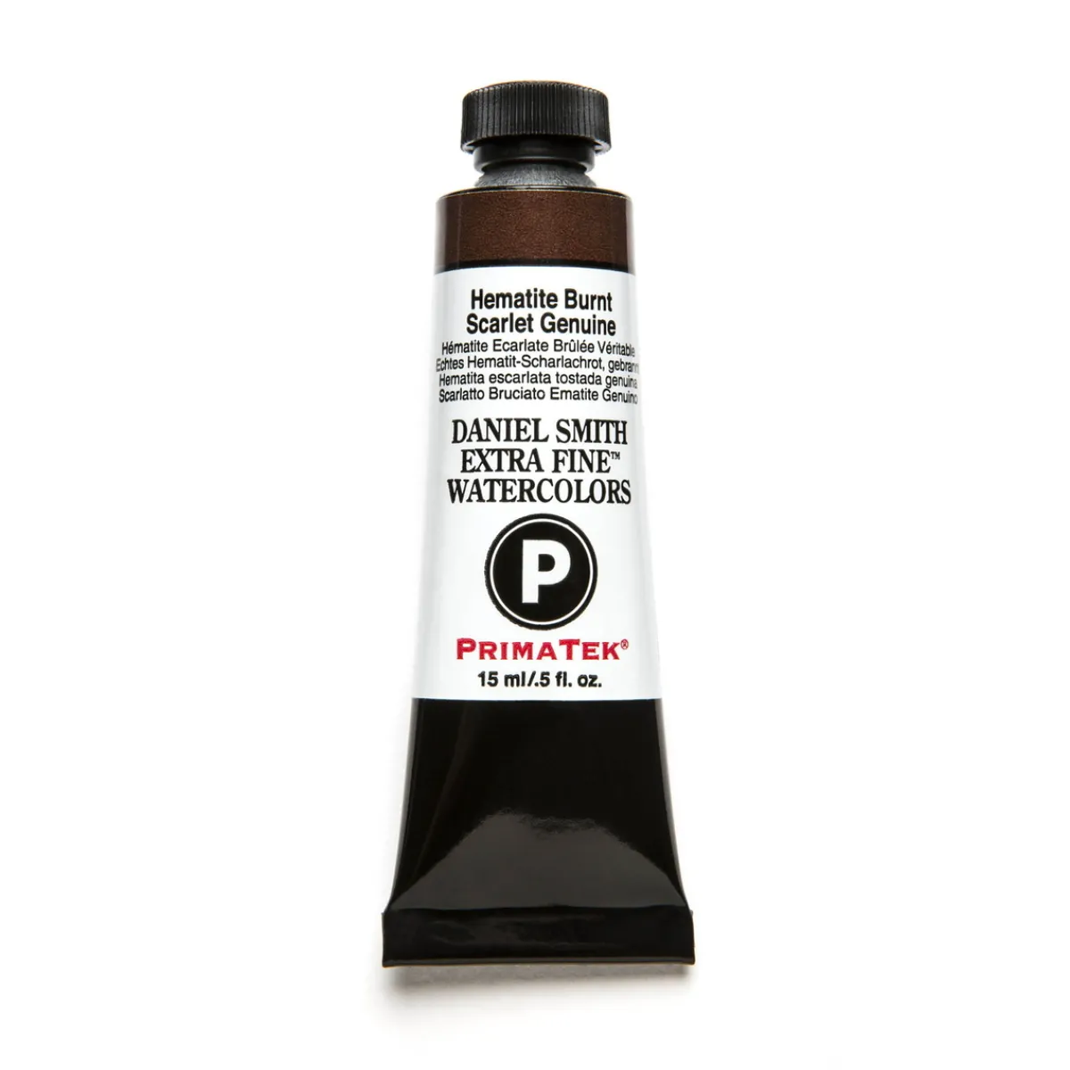 Daniel Smith akvarellfärg 15 ml Hematite Burnt Scarlet Genuine | Akvarell- & Vattenfärger