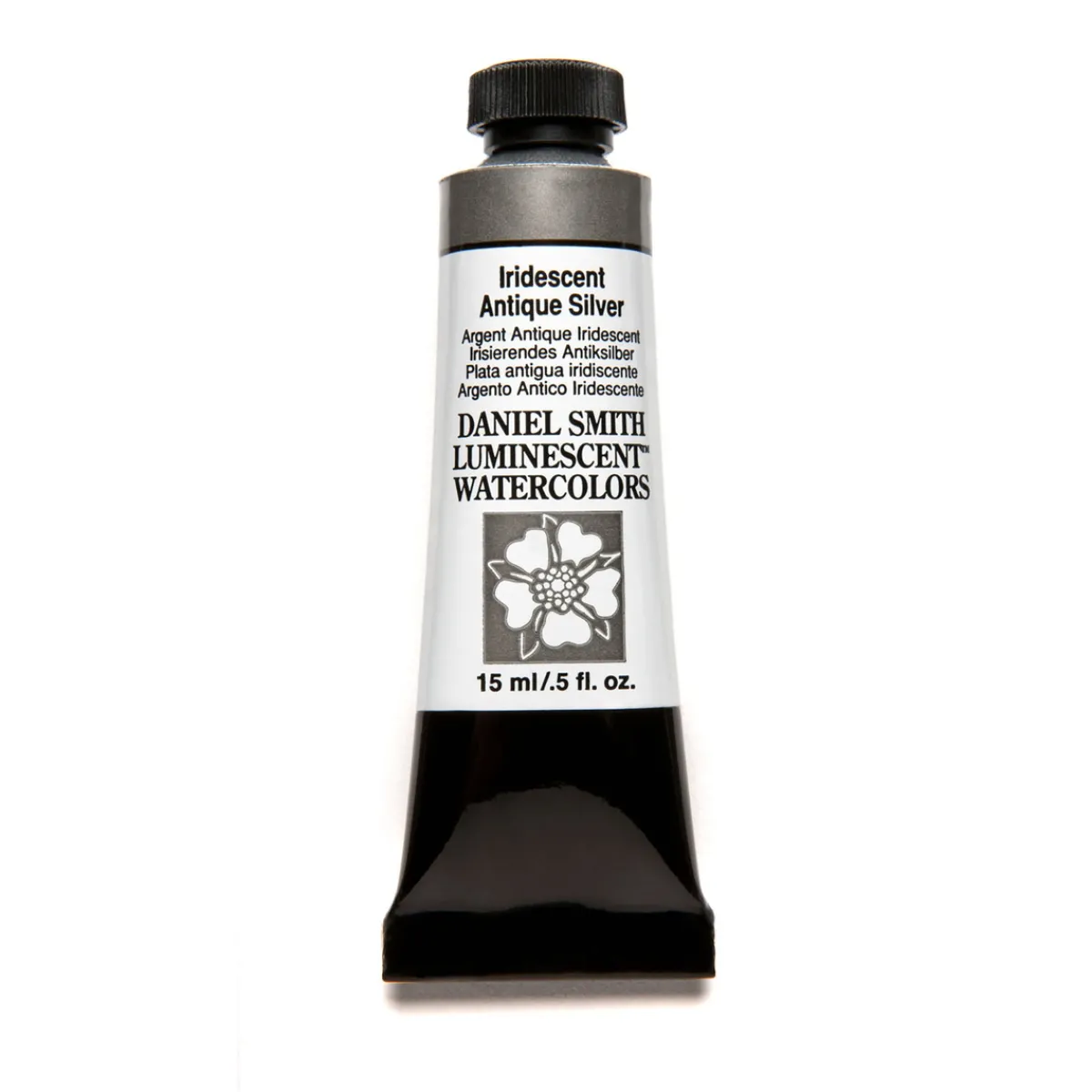 Daniel Smith akvarellfärg 15 ml Iridescent Antique Silver | Akvarell- & Vattenfärger
