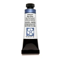 Daniel Smith akvarellfärg 15 ml Iridescent Blue-Silver | Akvarell- & Vattenfärger