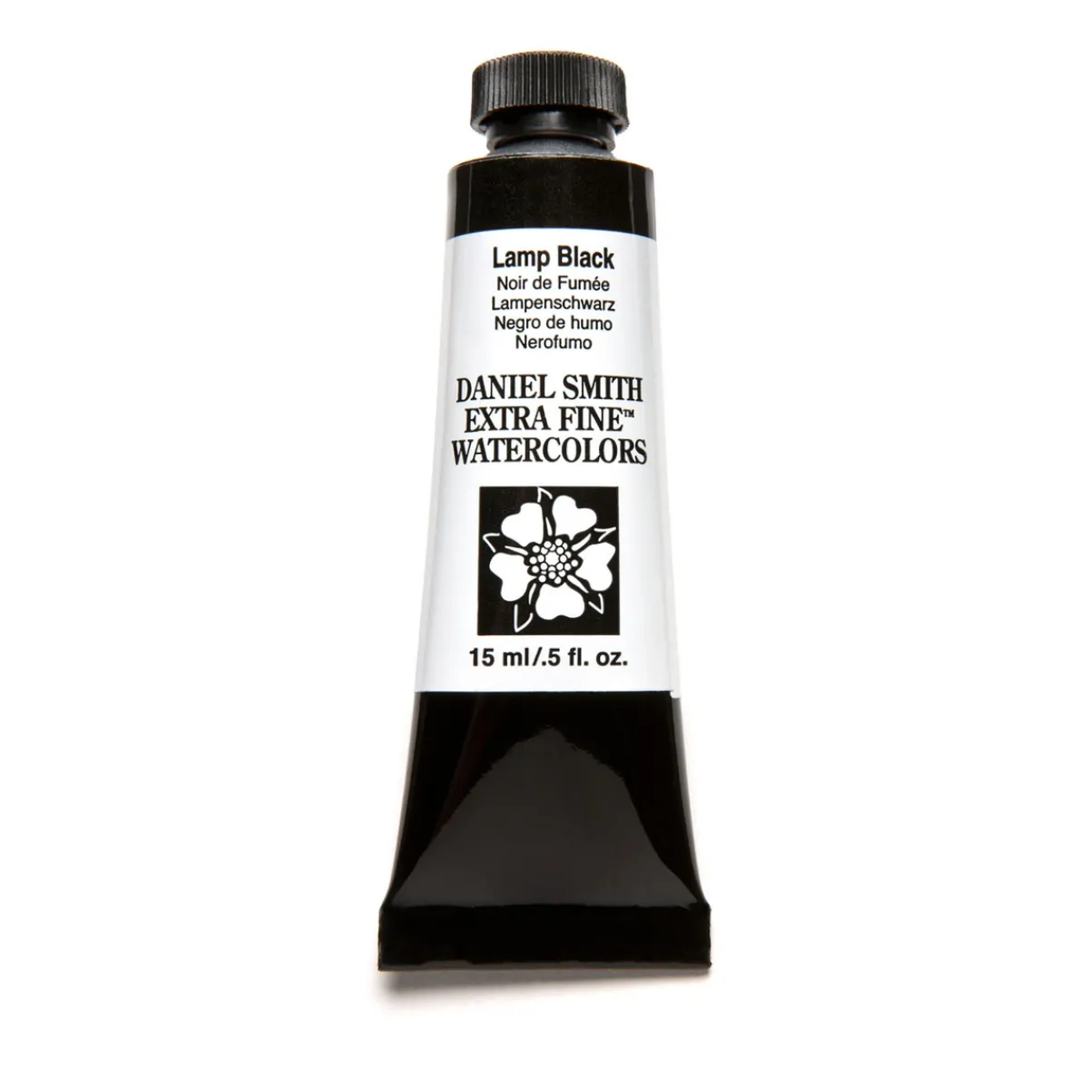 Daniel Smith akvarellfärg 15 ml Lamp Black | Akvarell- & Vattenfärger