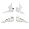 Panduro Hobby Dekorationsfåglar duvor, 4-pack 11×11×4 cm (varianten med utslagna vingar) | Övrigt