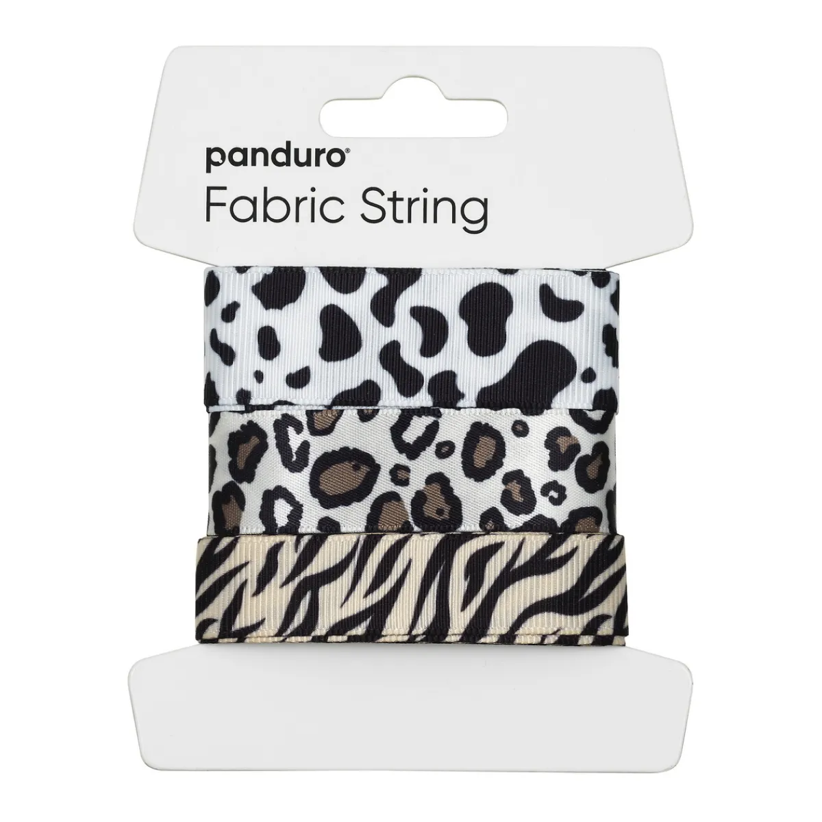 Panduro Hobby Dekorband med djurmönster, 3×1 meter – 16 / 19 / 22 mm brett