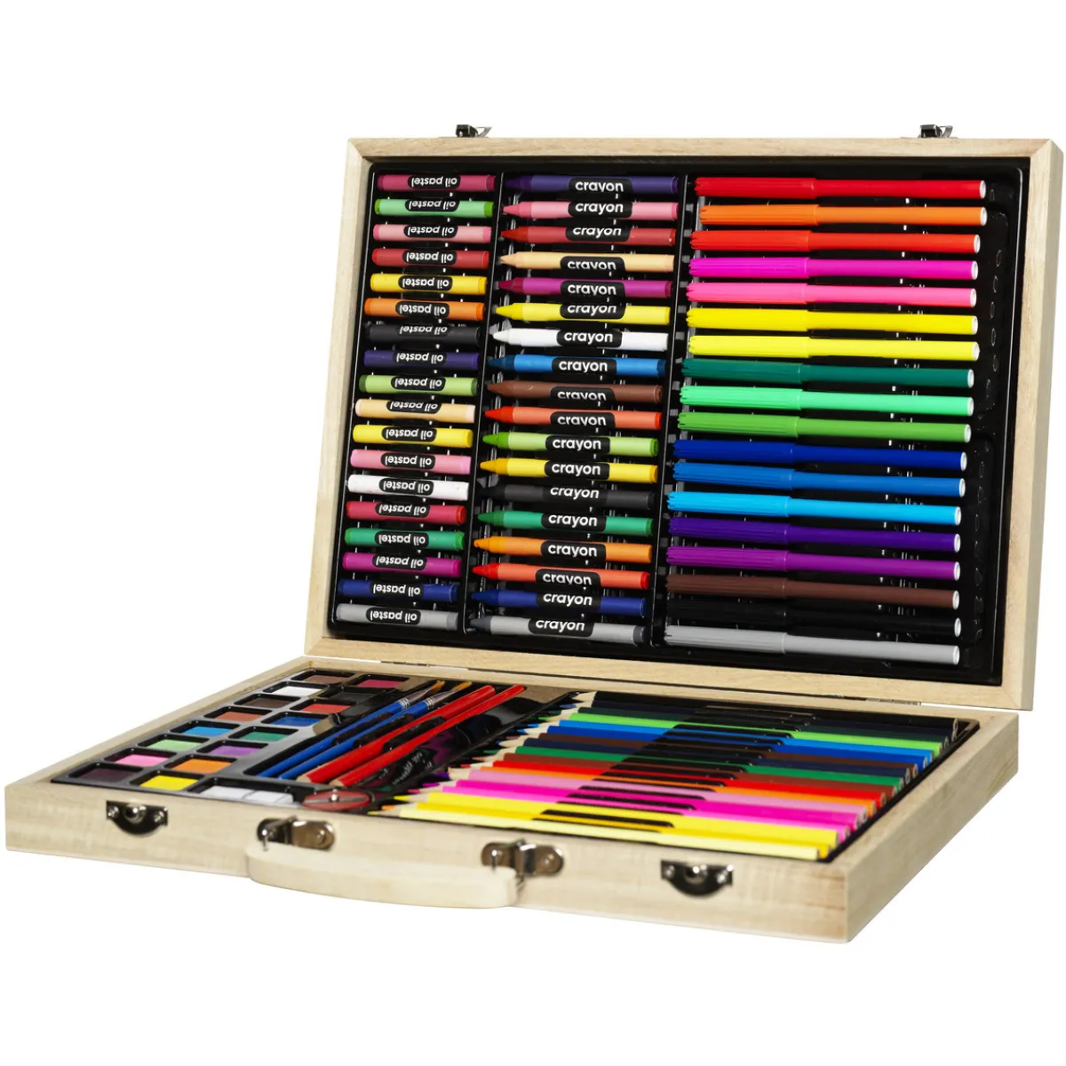 Barn Creative Colors Den stora målarlådan i trä