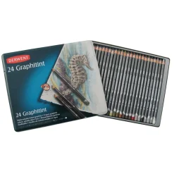 Derwent Graphitint 24 st | Blyerts- & Grafitpennor