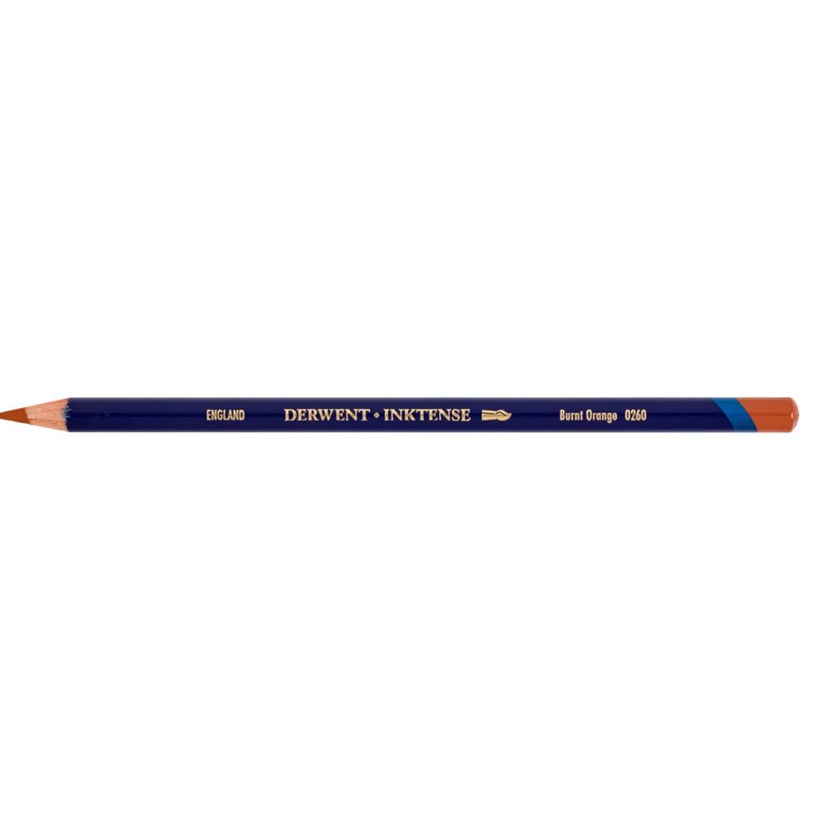 Derwent Inktense Burnt Orange | Akvarell- & Vattenfärgspennor