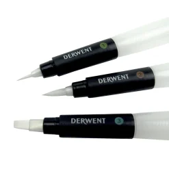 Derwent vattenpensel 3-pack | Konstnärspenslar Akvarell