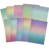 Panduro Hobby Designblock med 20 glitterark i livliga färger, A4 (210×297 mm) mm, 220 g/m² | Designblock