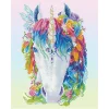 Diamond Dotz Mystic Unicorn – diamond painting, 41×51 cm, 14681 dotz | Diamond Painting