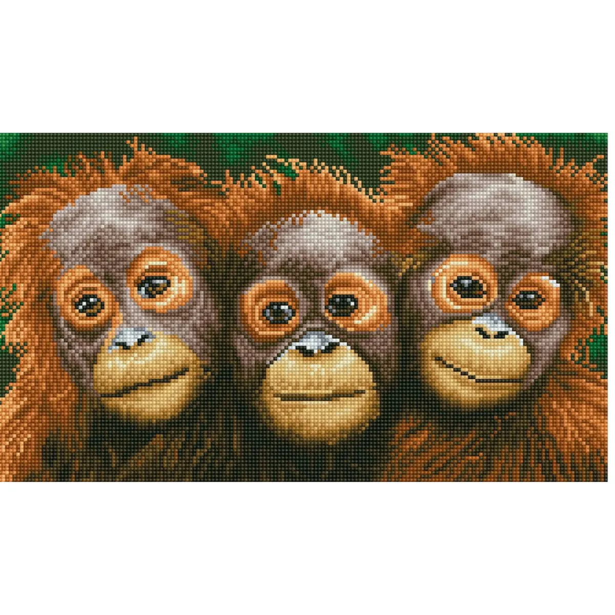 Diamond Dotz Oranging Around | Diamond Painting