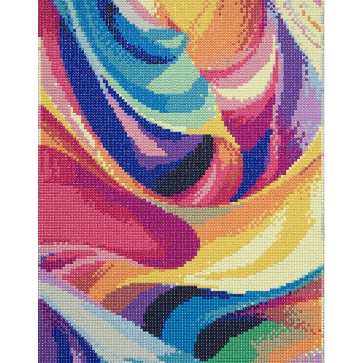 Panduro Hobby Diamond Painting konstnärligt motiv, 30×40 cm väv + pärlor, silikon & pincett | Diamond Painting