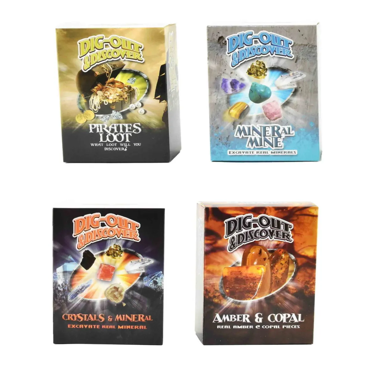 Robetoy Dig-Out & Discover – pris per styck, säljs assorterat online | Barn Naturvetenskap