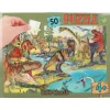 TOPModel Dino World pussel, fullt med dinosaurier! 50 stora bitar, 58×40 cm | Barn Barnpussel