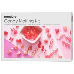 Panduro Hobby DIY-kit Candy Making Kit, gör rosa karameller med smak av bubblegum!