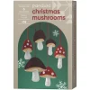Panduro Hobby DIY-kit Christmas Mushrooms – sy & pyssla 6 vackra julsvampar av filt. Längd 6–10 cm