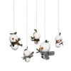 Panduro Hobby DIY-kit Everlasting Snowfamily | Materialsatser