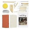 Panduro Hobby DIY-kit hobby clay – 2 kg hobbylera och massor av praktiska verktyg | Hobbyclay