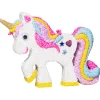 Panduro Dough DIY-kit Pearl the Unicorn, pynta & pärla en vacker enhörning av trä | Barn Lufttorkande Lera