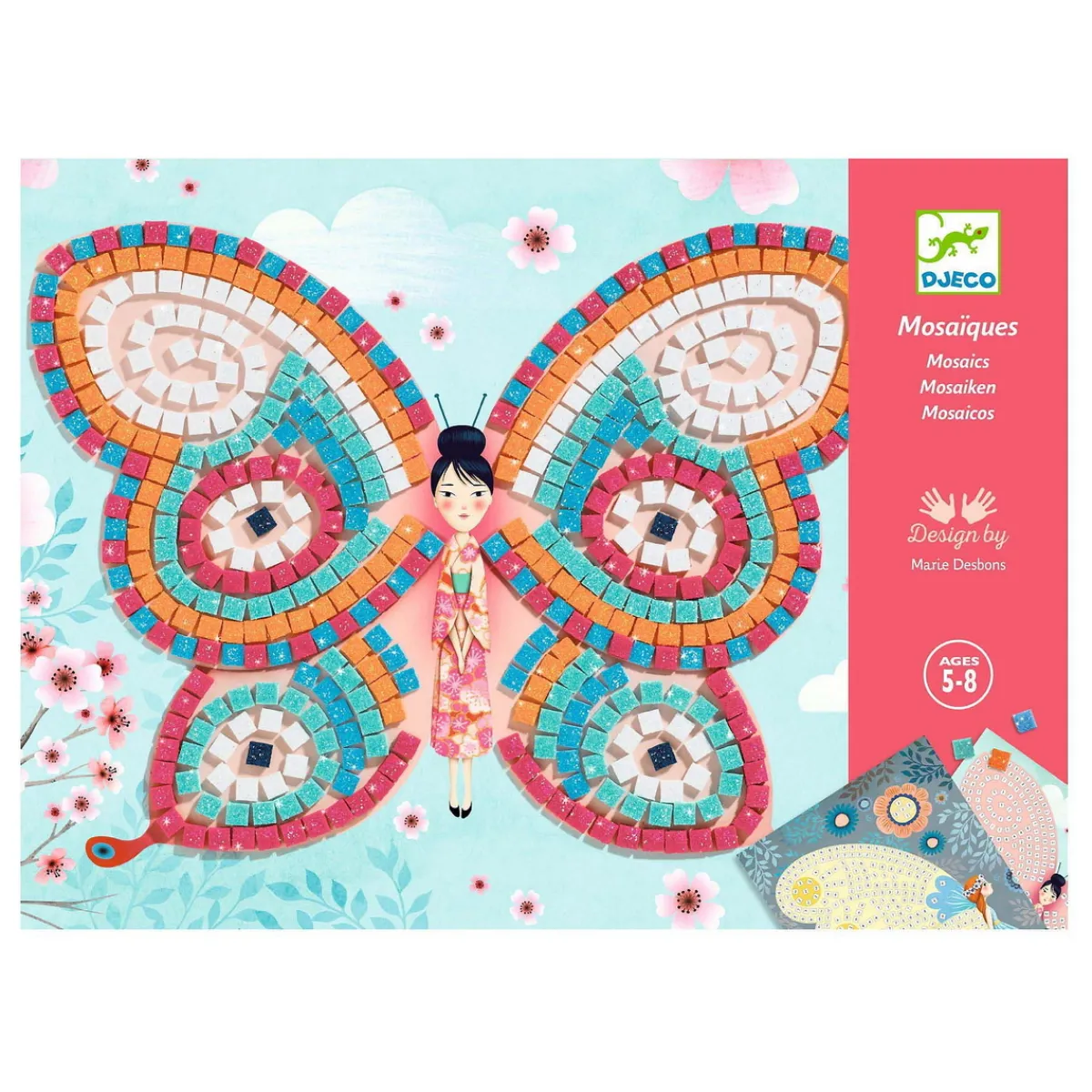 Barn Djeco butterflies