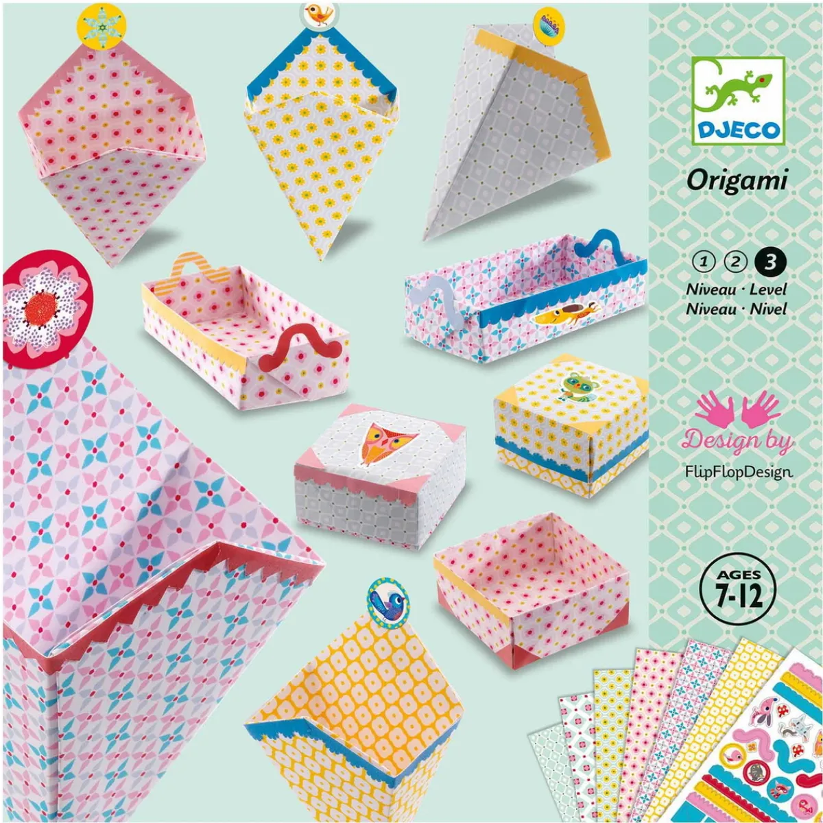 Djeco origami small boxes | Barn Året Om
