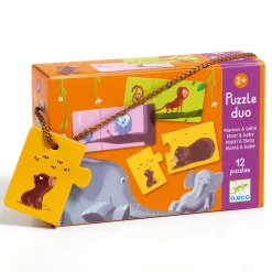 Barn Djeco pussel duo – mom & baby – 24 bitar