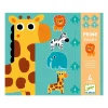 Djeco pussel – in the jungle – 18 stora bitar | Barn Barnpussel