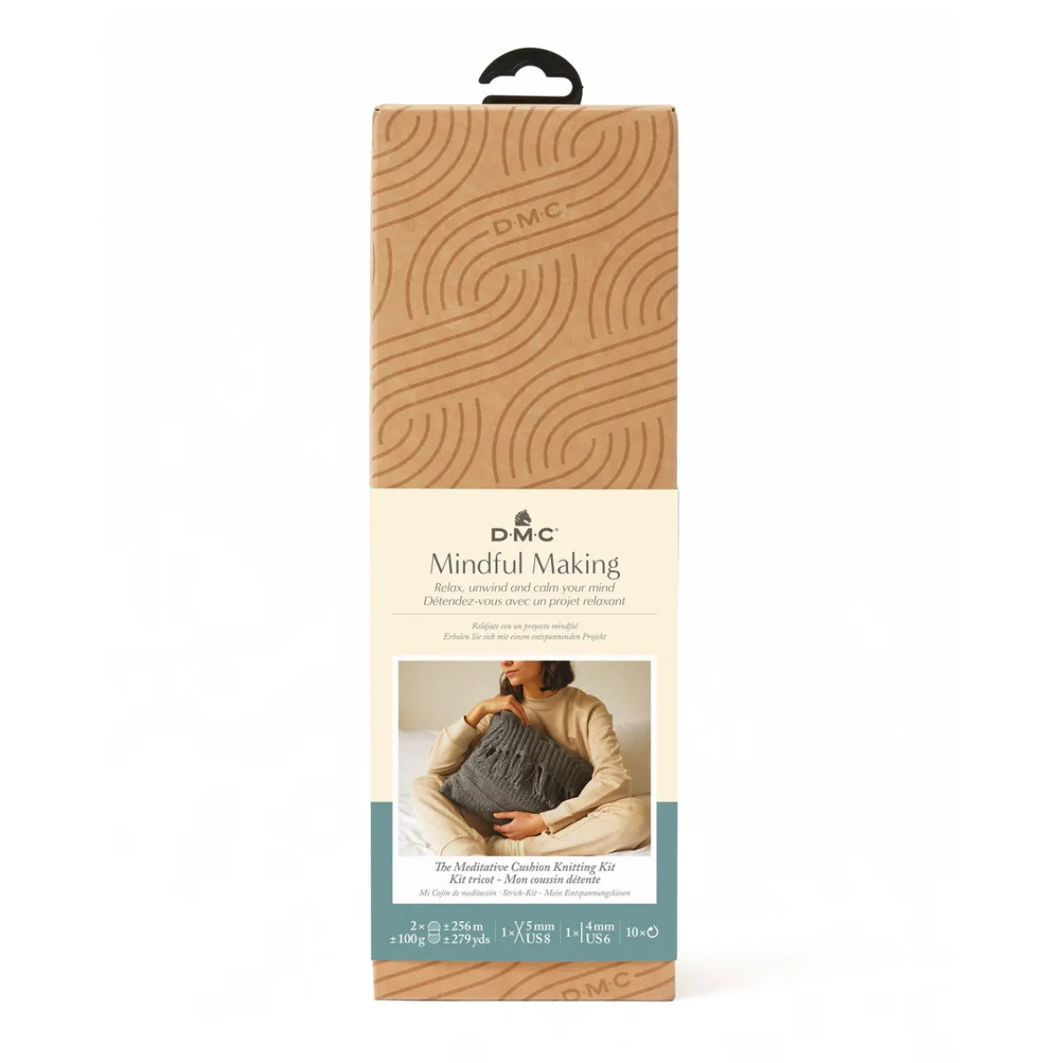 DMC Mindful making kit – skapa ett fint fodral till en kudde | Broderikit