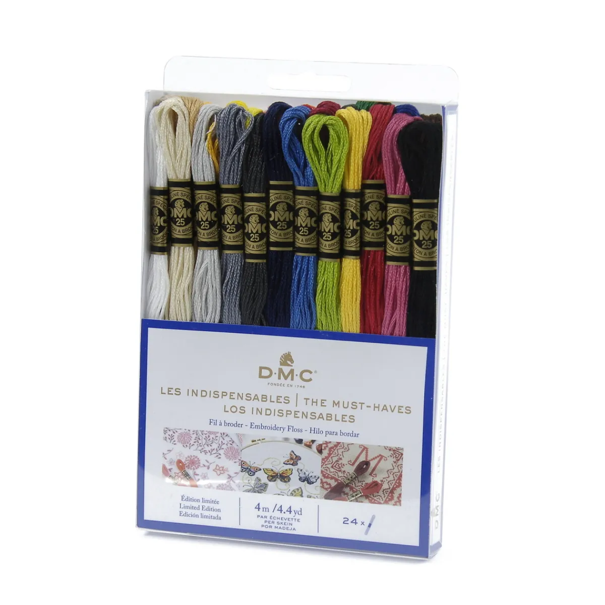 DMC Moulinégarn 24-pack The must-haves | Broderitråd