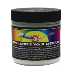 JACQUARD Dorland Wax Medium 118ml, skyddande vax / cold wax för många typer av färg | Målarmedier