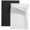 Panduro Hobby Dragspelspapper A4 (210x297 mm) 2-pack, vit & svart | Silkespapper