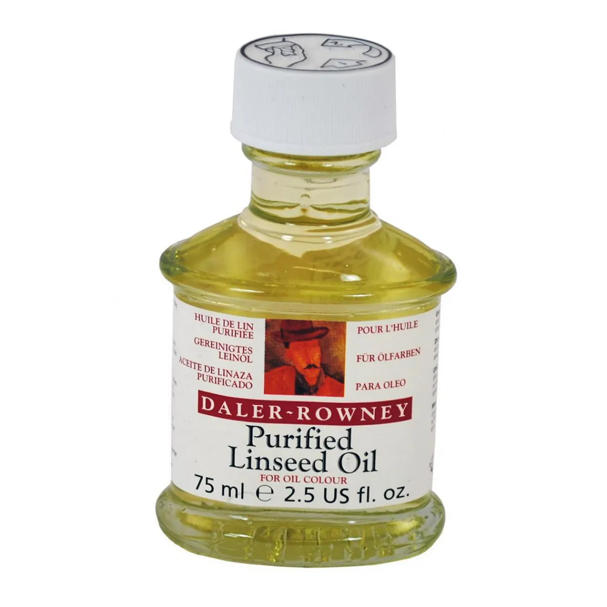 Daler-Rowney DR Purified Linseed Oil 75 ml