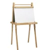 Panduro Hobby Dubbelsidigt staffli, rittavla med whiteboard & griffeltavla, höjd 119–136 cm | Barn Tillbehör