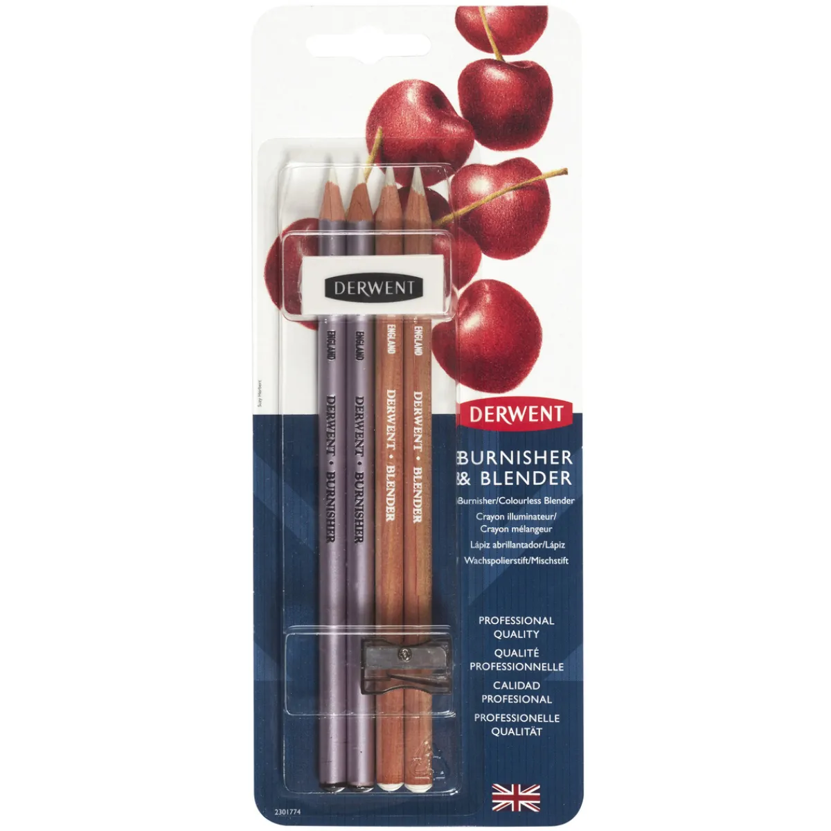 Derwent DW Burnisher & Blender 6 delar | Färgpennor