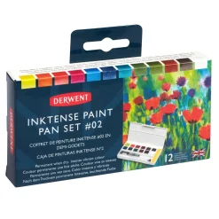 Derwent DW inktense paint pan set #2